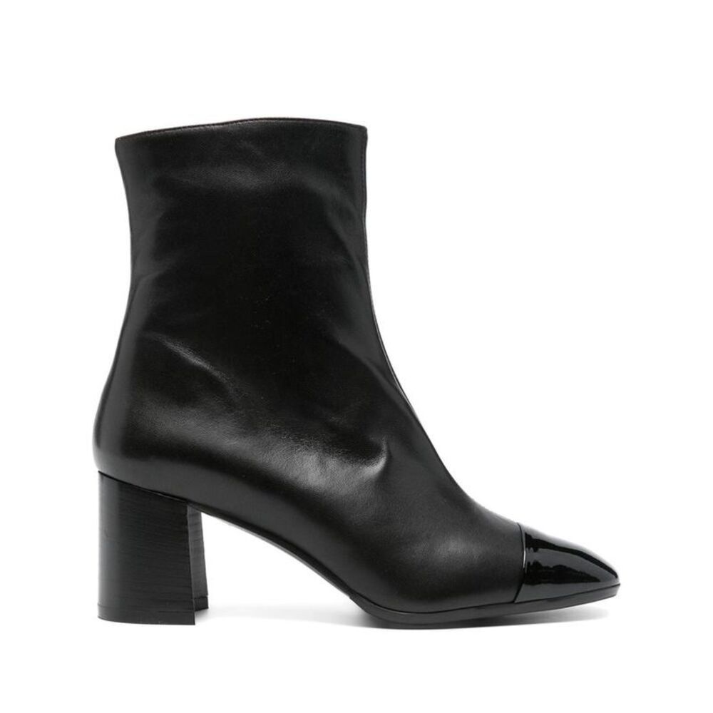 CAREL PARIS Women's Block Heel Ankle Boots Women BLACK